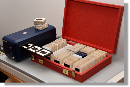 Slides to be transfered